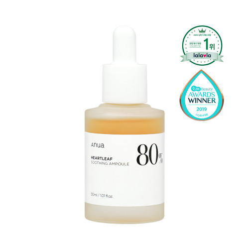 [ANUA] Heartleaf 80% Soothing Ampoule - 30ml