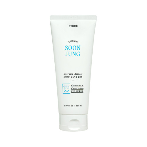 [ETUDE] Soonjung 5.5 Foam Cleanser (2023) - 150ml