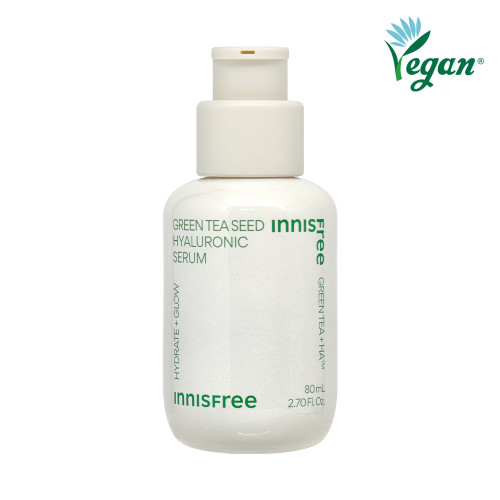 [INNISFREE] Green Tea Seed Hyaluronic Acid Serum (2023) - 80ml