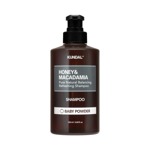 [KUNDAL] Honey & Macadamia Pure Natural Balancing Refreshing Shampoo - 500ml
