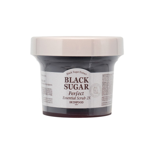 [SKINFOOD] Black Sugar Perfect Essential Scrub 2X - 210g
