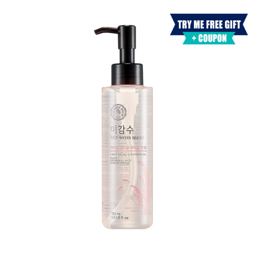 [THE FACE SHOP] Rice Water Bright Light Facial Cleansing Oil - 150ml