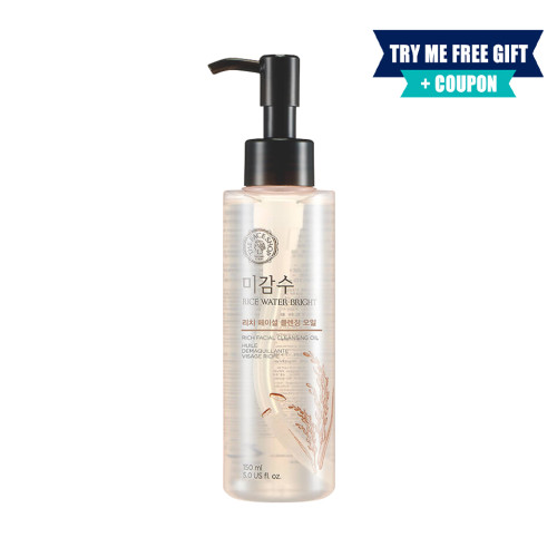 [THE FACE SHOP] Rice Water Bright Rich Facial Cleansing Oil - 150ml