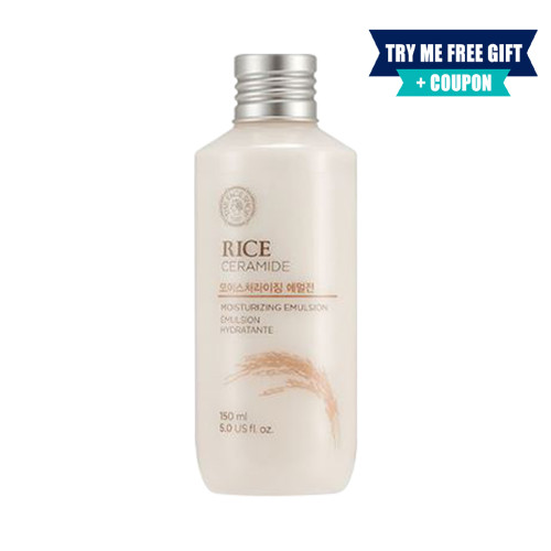 [THE FACE SHOP] Rice & Ceramide Moisturizing Emulsion - 150ml