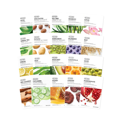 [THE FACE SHOP] Real Nature Face Mask - 1pcs x 10ea