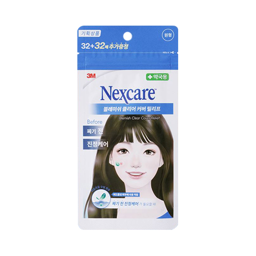 [3M NEXCARE] Blemish Clear Cover Relief - 1pack (64pcs)