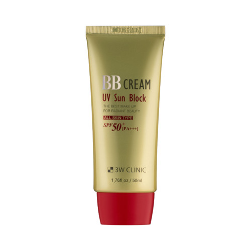 [3W CLINIC] UV Sun Block BB Cream - 50ml (SPF50+ PA+++)