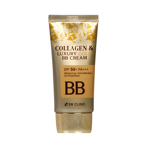 [3W CLINIC] Collagen & Luxury Gold BB Cream - 50ml (SPF50+ PA+++)