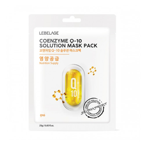 [LEBELAGE] Coenzyme Q-10 Solutioin Mask Pack - 1pack(25gx10ea)