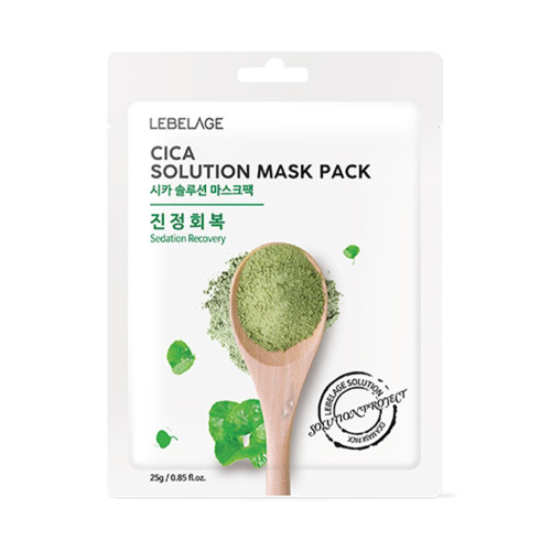 [LEBELAGE] Cica Solution Mask Pack - 1pack(25gx10ea)