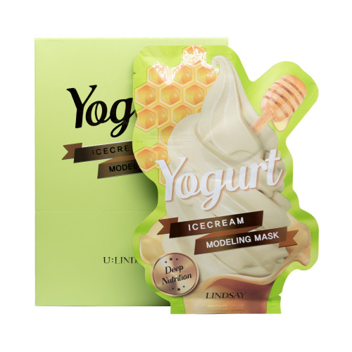 [LINDSAY] Icecream Modeling Mask #Yogurt - 1pack (50gx5ea)