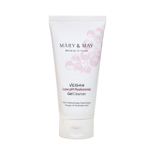 [MARY & MAY] Vegan Low PH Hyaluronic Gel Cleanser - 150ml