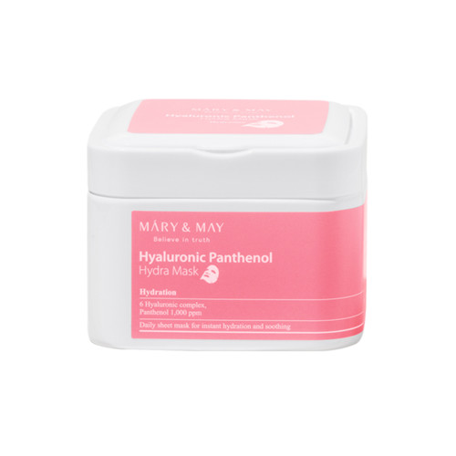 [MARY & MAY] Hyaluronic Panthenol Hydra Mask - 400g (30ea)