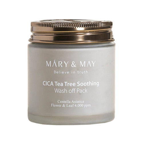 [MARY & MAY] TeaTree Soothing Wash Off Pack - 125g