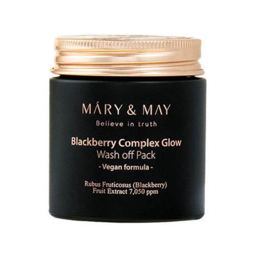 [MARY & MAY] Blackberry Complex Glow Washoff Pack - 125g