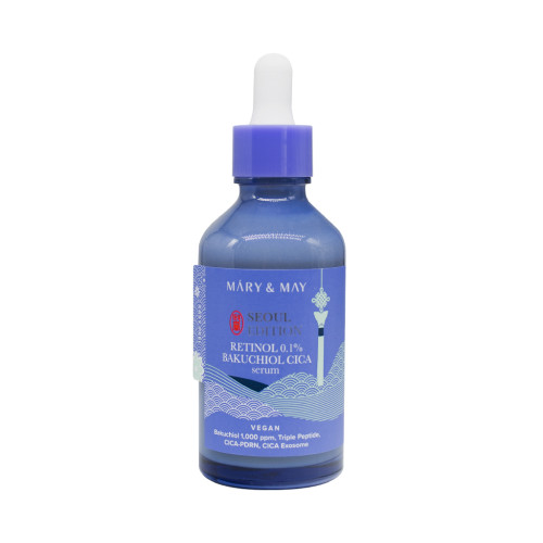 [MARY & MAY] Vegan Retinol 0.1% Bakuchiol CICA Serum - 80ml