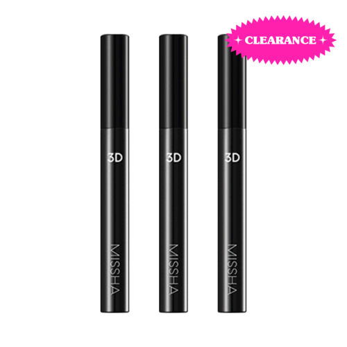 [MISSHA] 3D Mascara - 7g x 3pcs