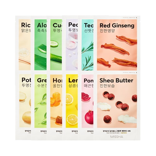 W-[MISSHA] Airy Fit Sheet Mask - 1pcs x 10ea