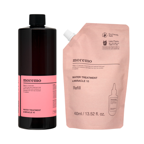 [MOREMO] Water Treatment Miracle 10 + Refill - 1pack(480ml+400ml)