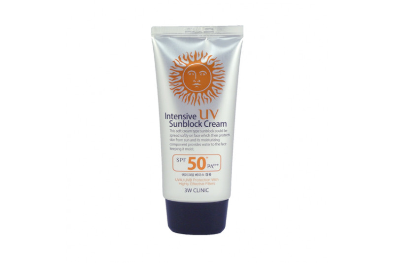 3W CLINIC Intensive UV Sunblock Cream 70ml