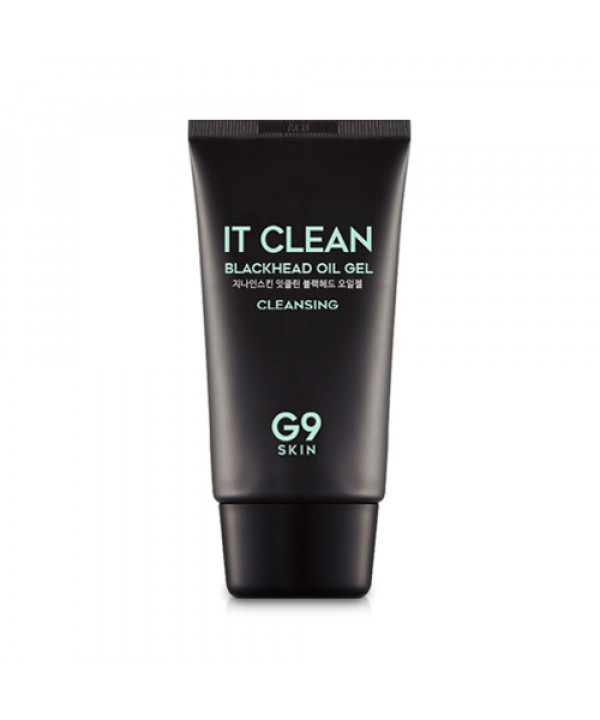 Гель для очищения пор. G9skin гель очищающий для лица it clean Blackhead Oil Gel. Anti-pollution Blackhead Cleansing Oil.