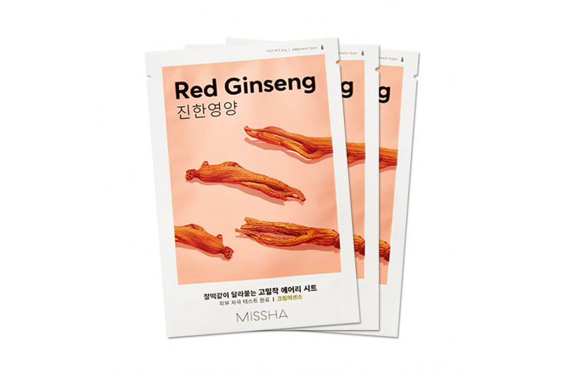 Missha mask. Airy Fit Sheet Mask # Red Ginseng. Missha маска для лица с экстрактом женьшеня airy Fit Sheet Mask Red Ginseng 19 г. Missha airy Fit Sheet Mask Red Ginseng тонизирующая тканевая маска с экстрактом красного женьшеня. Ginseng Five Pro маска.